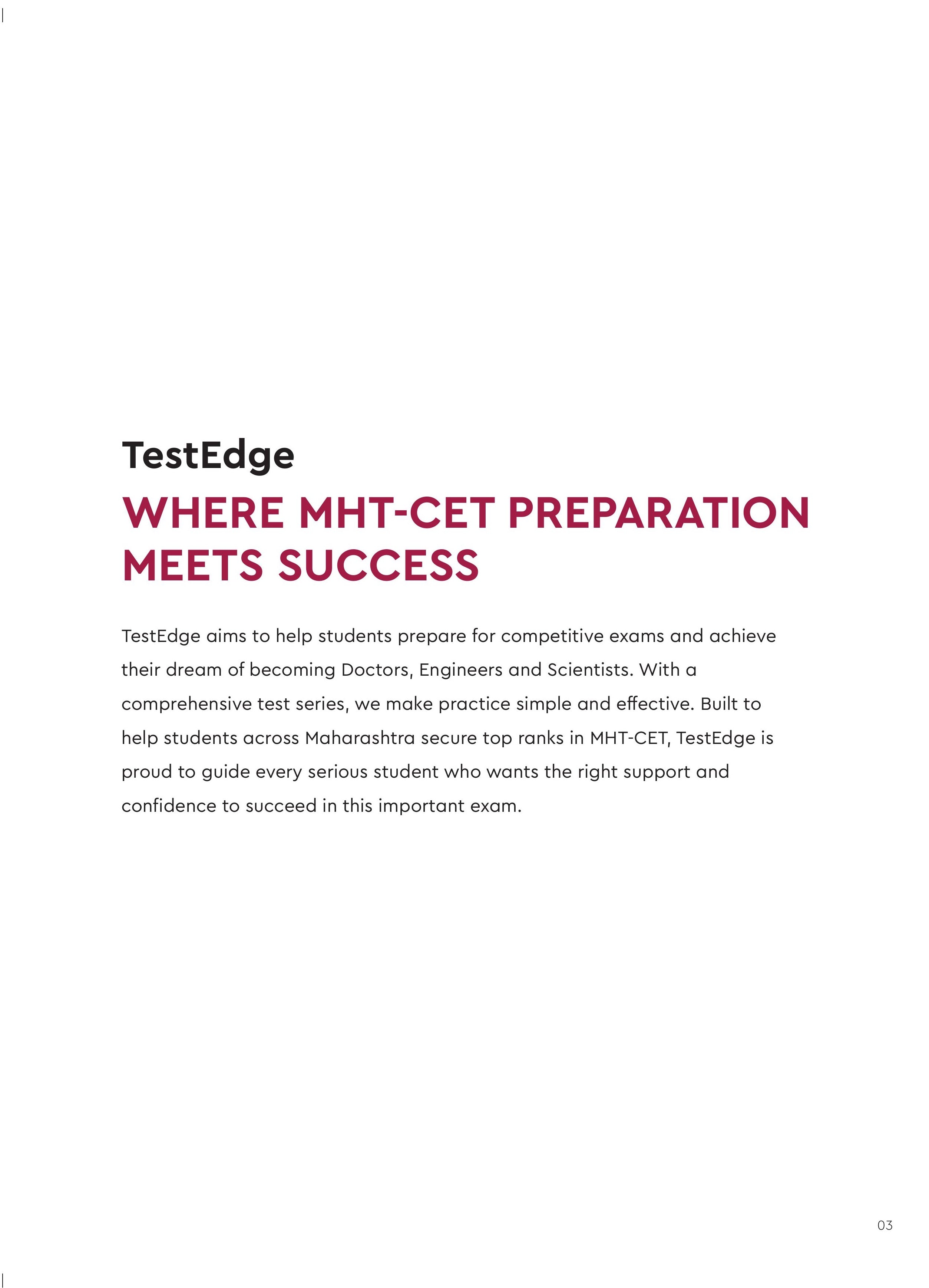 TSMT MOCK TEST: FULL SYLLABUS MHT CET ONLINE